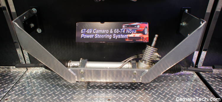 Flaming River power rack and pinion steering unit for the 1st gen Camaro