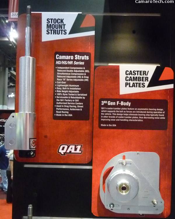 QA1 struts/shocks and Caster/Camber plate